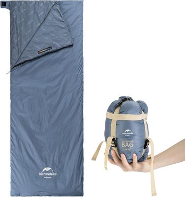 Naturehike Sleeping Bag - 7°C Warm Weather Sleeping Bag for Hiking, Backpacking & Camping - Lightweight, Youth & Adult