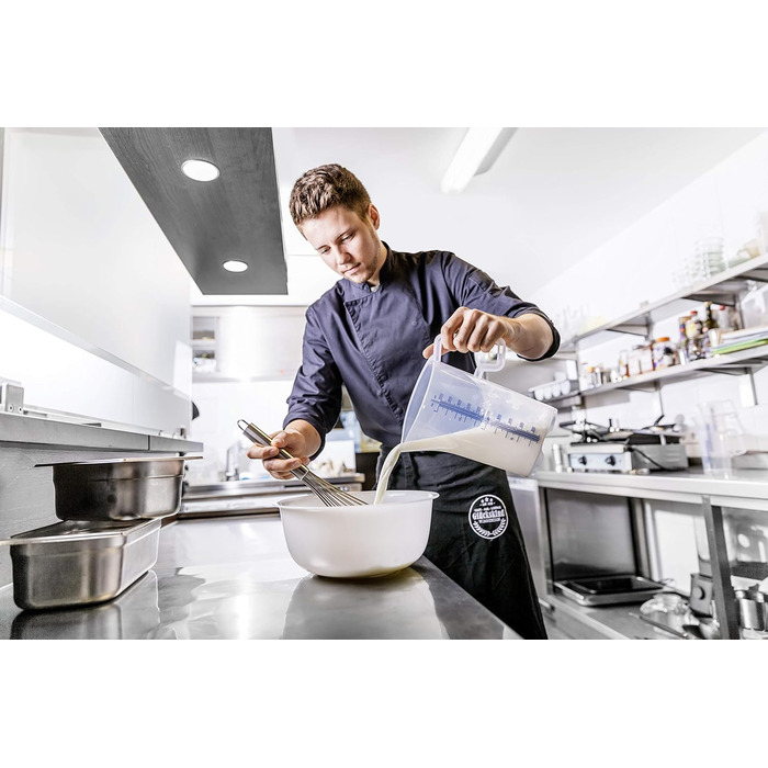 Вінчик термоhauser Schneebesen з нержавіючої сталі, 40 см, з нержавіючою ручкою та гачком для підвішування, 16 петель