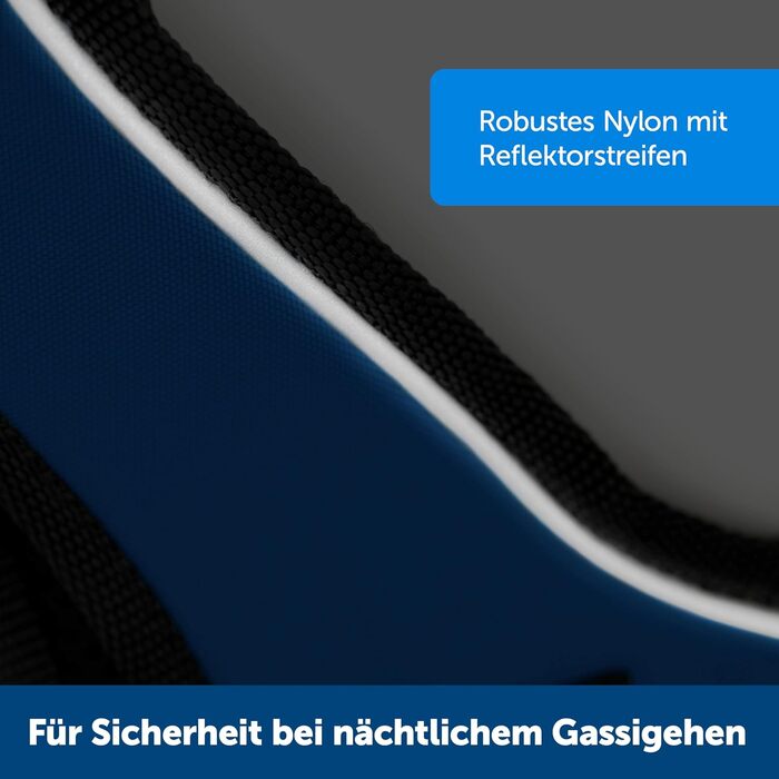 Шлейка для собак PetSafe EasySport, повністю з м'якою підкладкою, для собак вагою 9-16,5 кг, розмір S, блакитна