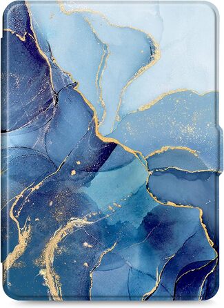 Чохол Fintie для Kindle 6 (11 покоління) 2024/2022 з авто-вимиканням, захисний чохол для Kindle Basic 2024, Ozean Marmor