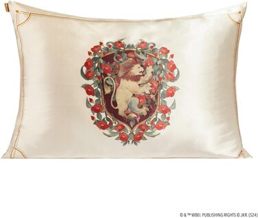 Kitsch Harry Potter satin pillowcase with zipper for hair and skin, softer than silk pillowcases, machine washable, wrinkle-free, standard size pillowcases