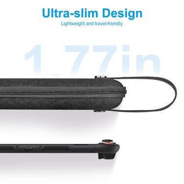 Чохол InnoAura Switch 2: Водонепроникний, ударостійкий, з відділенням для AirTag, фіолетовий (для Switch 2 Slim)