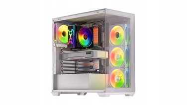 Корпус Krux Exo RGB, білий (KRXD009)
