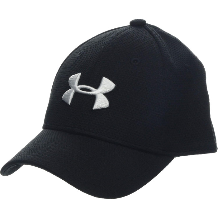 Кепка Under Armour Blitzing Cap Stretch Fit (S-M, чорний/білий)
