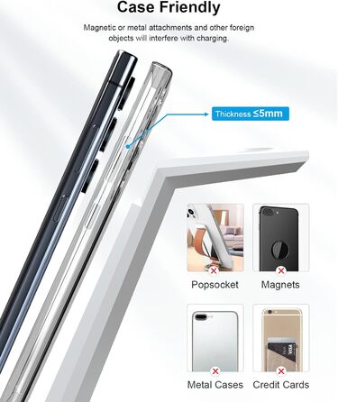 Бездротова зарядна станція NANAMI 3-в-1 для Samsung Galaxy Watch 7/6/5/4, Buds, S26/S25/S24/S22/Z Flip/Fold, Note 20 - Біла