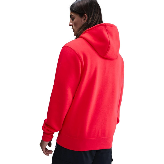 Чоловіче худі Nike Sportswear Club Fleece BV2654 червоного кольору (University Red), розмір XL