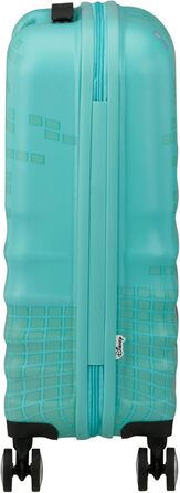 Чемодан American Tourister Wavebreaker Disney FL Spinner L, 77 см, 96 л, коліщата, Disney Stitch Flower, матове покриття