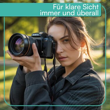 Набір для чищення камери Pixly® 16 предметів: Професійний набір для DSLR з повітряним насосом, 2-в-1 олівцем для лінз, пензлем для чищення, рукавичками та мікрофібровими серветками. Підходить для камери, об'єктива та сенсора.