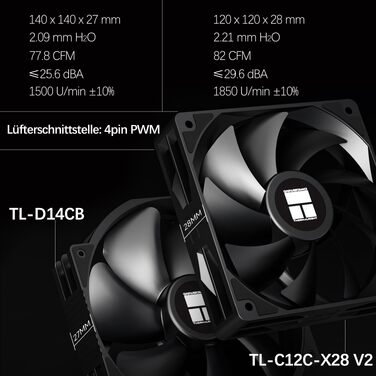 Кулер для процесора Thermalright Peerless Assassin 140 Digital White, двовежевий, 6 теплотрубок, 2 PWM вентилятори, з цифровим дисплеєм, для AM5, Intel LGA1851/1700