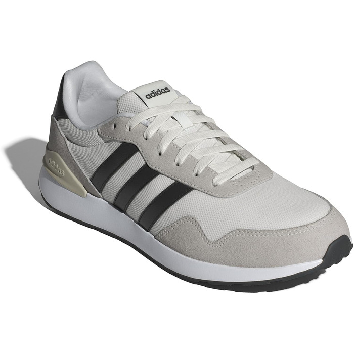 Кросівки Adidas Run 60s 4.0 для чоловіків, 43 1/3 EU, білий, чорний, білий
