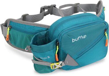 Спортивна поясна сумка-бананка для собак: тренування, велоспорт, біг, піші прогулянки. Великий об'єм, колір: блакитний. Для жінок та чоловіків