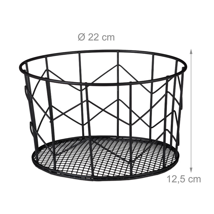 Round Metal Wire Basket