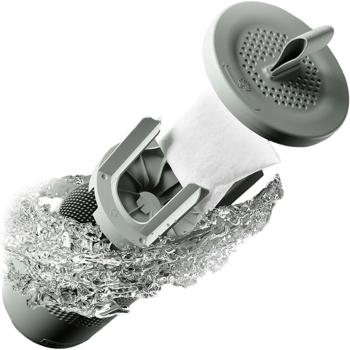 Безструмний осушувач повітря AbsoDry до 25 м² - з поповнюваним пакетом - з переробленого пластику - для вітальні, ванної кімнати, підвалу - осушувач для квартири