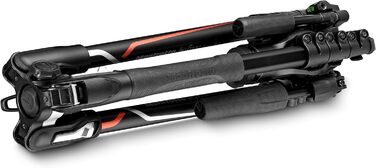 Штатив для камери Manfrotto Befree 3-Way Live Advanced для Sony Alpha, алюмінієвий, з трьохсторонньою головкою, для фото та відео, влоггінг, з сумкою