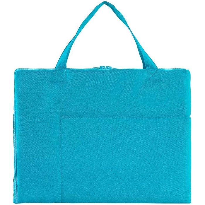 Складаний килимок для собак KAHU® для подорожей (60x80 см) • Зручний килимок-подушка для собак • Килимок для собак у подорожах • Легкий килимок для собак • Миючий килимок для собак • Колір: блакитний