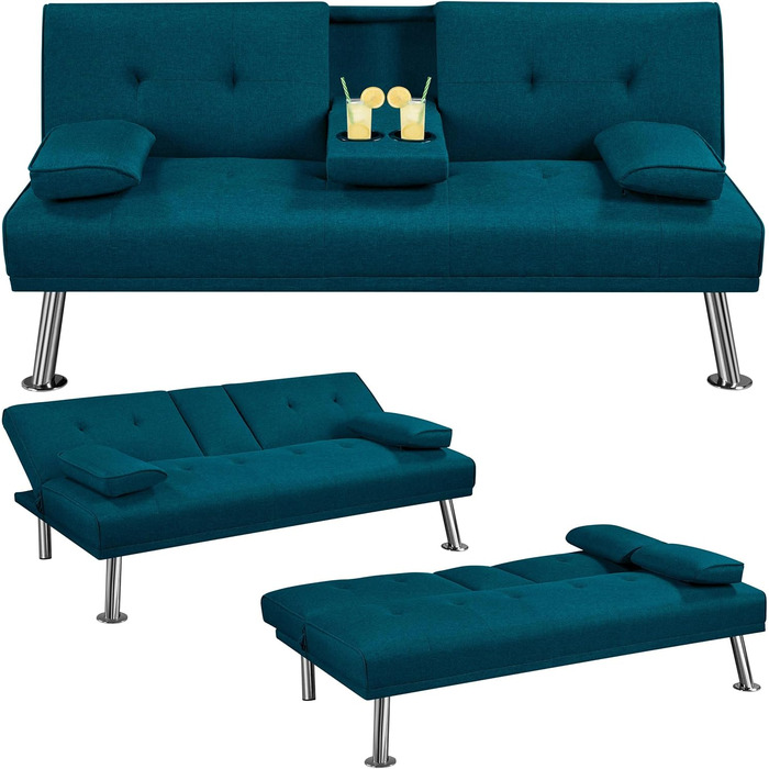 Yaheetech Foldable Sleeper Sofa