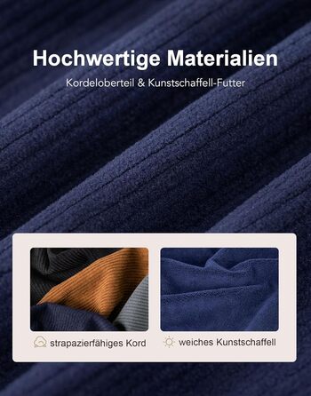 Чоловічі мокасини VeraCosy для дому з піною Memory Foam, зимові тапочки (40/41 EU, темно-морська блакить)