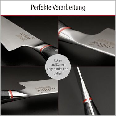 Професійний кухонний ніж Gyuto Kobe 2.0 20 см з надгострим лезом зі шведської сталі 14C28N 62HRC, ергономічна ручка G10, високовуглецева сталь, шеф-ніж