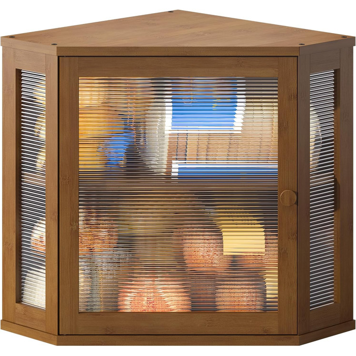 Чорний бамбуковий контейнер для хліба Eck-Brotkasten, великий, двошаровий, для кухні