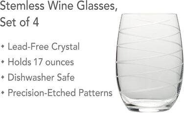 Кельмахи Mikasa Cheers без ніжки, 480 мл, набір 4 шт.