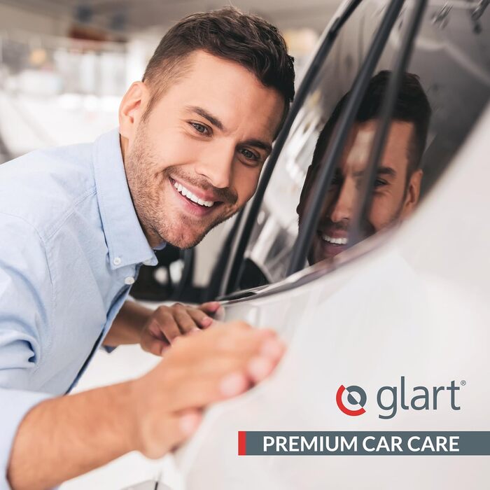 Мікрофібра для автомобіля Glart 443TPO4, 12 шт, 40x40 см, 600 GSM, серветки для полірування та чищення авто, помаранчеві