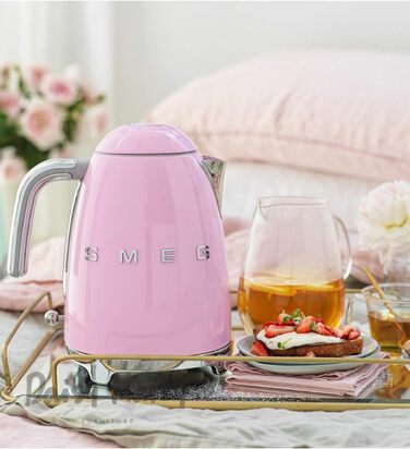 Електричний чайник Smeg KLF03PKEU 1.7L Rose - Стильний дизайн, антикальфільтр, автоматичне відключення
