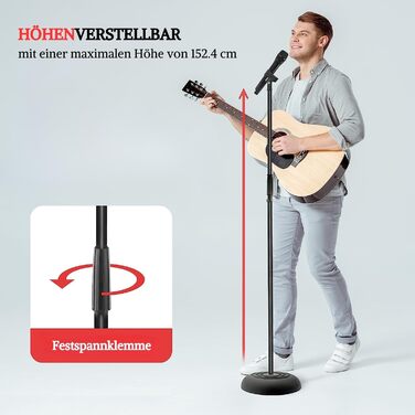 Мікрофонний стійка Pyle – універсальний трипод з регулюванням висоти 85-153 см