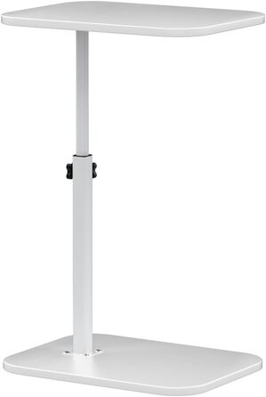 Зручний столик для ноутбука в ліжко - Lapdesk, складний, регульований, портативний, білий (40 x 30 x 80 см)
