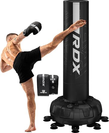 Стенд-бокс RDX 330LB для дорослих з рукавичками та чохлом XXL. Ідеально для MMA, кікбоксингу, боксу, муай-тай.