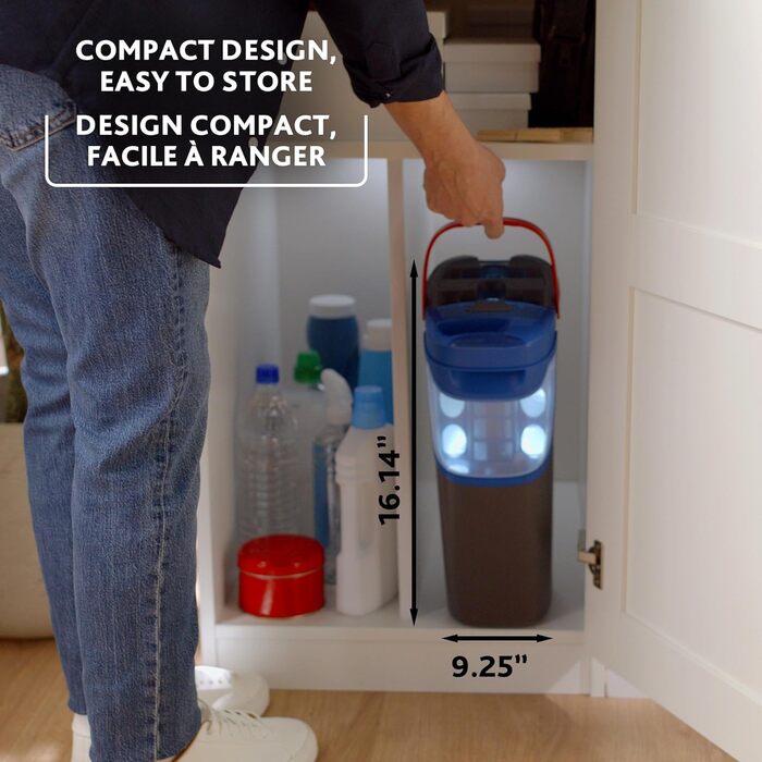 Набір для миття підлоги Vileda H2prO Flaches з відром, мікрофібра, безпечний для будь-яких поверхонь