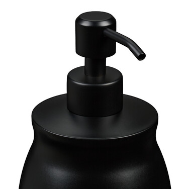 Relaxdays Stainless Steel Soap Dispenser, 390 ml