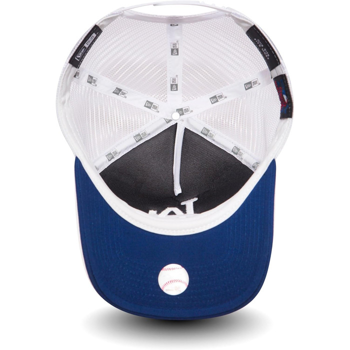 Кепка бейсболка New Era Los Angeles Dodgers Trucker синя з логотипом