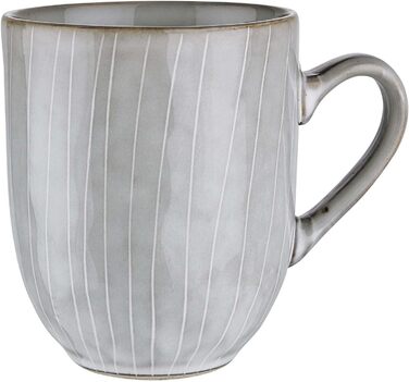 Набір посуду BUTLERS Atlantis для 4 осіб (12 предметів) | Тарілки, миски, чашки | Кераміка, градієнт кольору, бохо-стиль | Мікрохвильова піч та посудомийна машина | Сірий колір