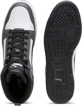 Кросівки Puma Rebound V6 Unisex Біло-Чорно-Сірі (42 EU)