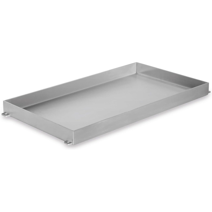 Enders EDELSTAHL-GRILLPFANNE Burn Chamber for the Enders gas grill URBAN and EXPLORER NEXT series, Grill Pan, Stainless Steel Pan, Grill Accessory, Grill Pan/Wok #2076, Silver