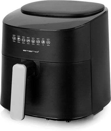 Цифрова аерофритюрниця Emerio 4.5 л, без олії, 8 програм, 1300 Вт, BPA Free, швидкий нагрів