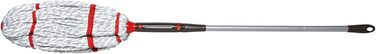 Rubbermaid Microfiber Twist Mop and 2 Refill Sets, Red, Integrated Wringer, Machine Washable and Reusable, Lightweight, Cleans Hard-to-Reach Areas, for