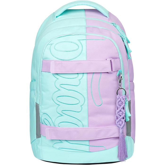 Шкільний рюкзак Baagl Set для хлопчиків та дівчаток-підлітків (5 предметів): рюкзак Skate MAX, пенал, спортивна сумка, бананка, 30 л (Sweet)