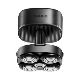 Електрична машинка для гоління голови Yoose Herren IPX7, 5 бритвених головок, USB-C, чорна