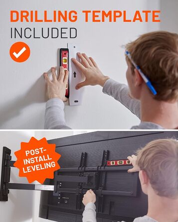 Кріплення ECHOGEAR для великих телевізорів: кутова та плоска установка до 190.5 см