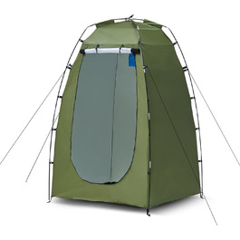 CLIPOP Pop-Up Tent - Waterproof, Lightweight, 1-Layer Spring Camping Tent - Easy Setup for Beach, Hiking, Festival & Outdoor Use (Green)