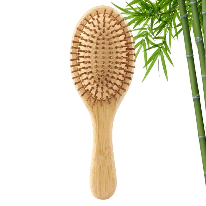Набір дерев'яних гребінців з бамбука (3 шт.) - для чоловіків, жінок та дітей, для густого та тонкого волосся