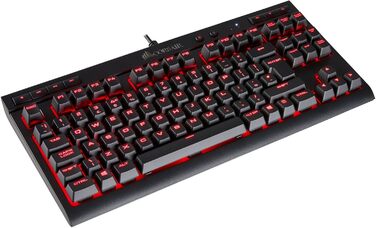 Механічна ігрова клавіатура Corsair K63 RGB з клавішами Cherry MX Rapidfire