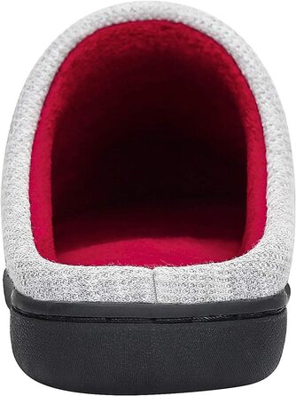 Тапочки зимові Mishansha для дому та вулиці, унісекс, піна пам'яті, розмір 36-47, сірий/червоний