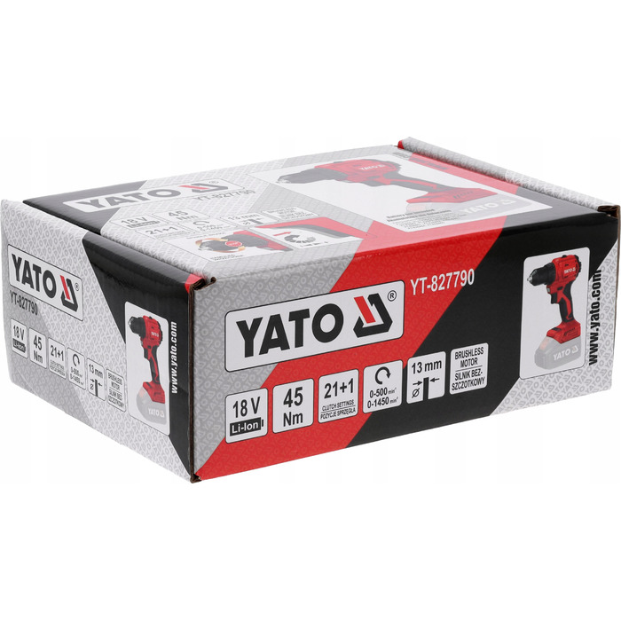 Акумуляторний шуруповерт Yato 18 В YATO_YT-827790