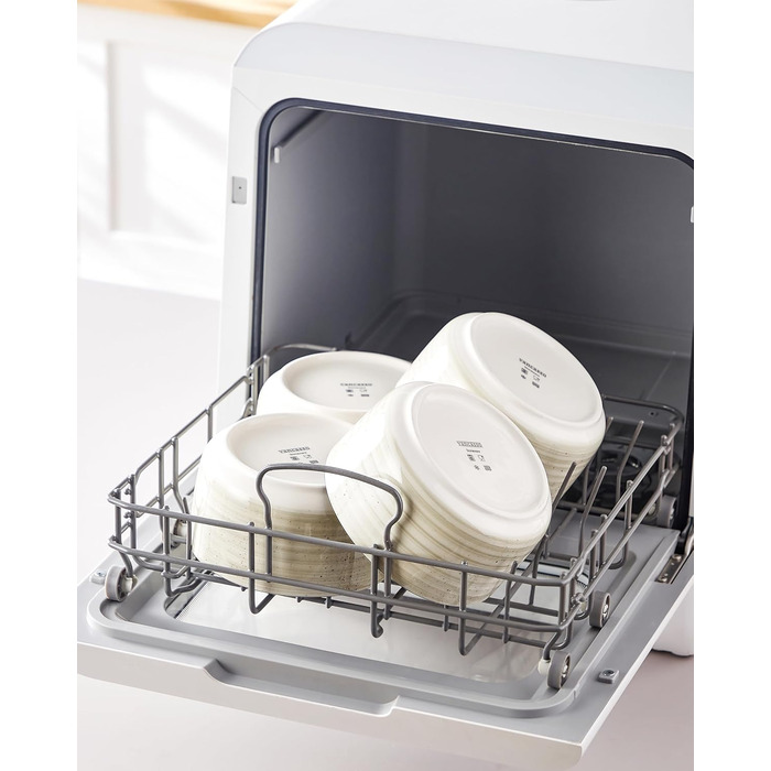 Набір керамічних супових та сервірувальних мисок Vancasso Bonbon з кришкою (4 шт.), бежевий