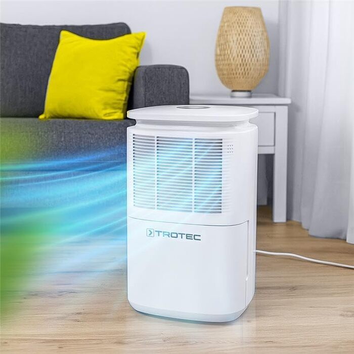 Електричний осушувач повітря Trotec TTK 30 E – продуктивність 12 л/день – площа 15 м² / 37 м³ – з автовимкненням