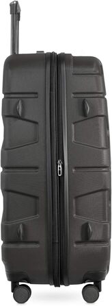 Чемодан туристичний Hauberk Köffer X-Kölln (S, L) Graphite, комплект, з TSA замком