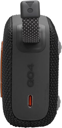JBL Go 4 Black – Портативна Bluetooth колонка з глибоким басом, захистом від води та пилу, до 7 годин роботи