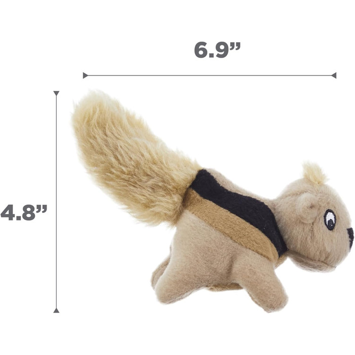 Іграшка для собак Outward Hound Hide A Squirrel XL, плюшева, інтерактивна, 3 білки